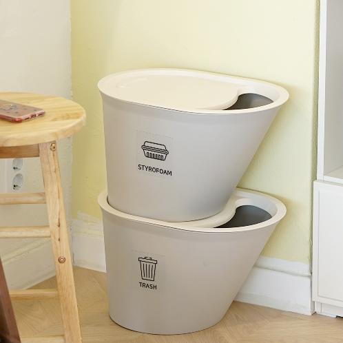 Ecobin Recycling Separation Bin Trash Can | Plastic bin, Storage box, Eco box, Storage bin,yuwonps,bonohouse,living box,basket,plastic container
