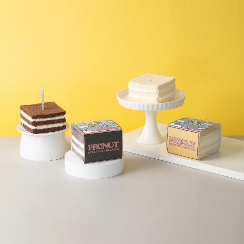 Protein Greekyogurt Cake Gift pakage (plain & cacao) | PROTEIN, BAKERY, DONUT, PROTEIN, BAKERY, DONUT